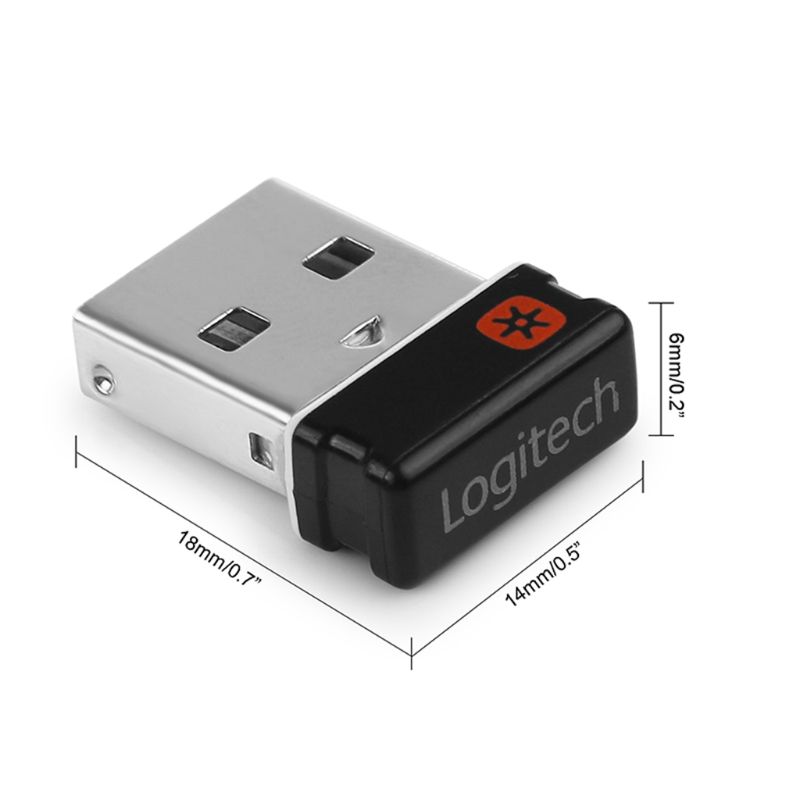 Wireless Dongle Receiver Unifying USB Adapter For Logitech Mouse Keyboard Connect 6 Device MX M905 M950 M505 M510 M5 Wholesales Pro