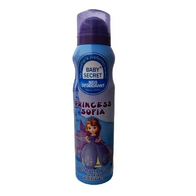 Baby Secret Kids Deodorant For Boys & Girls-12PiecesX100ml