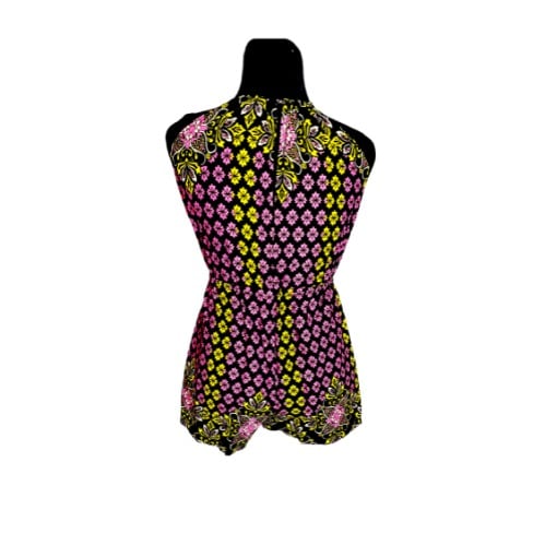 Ankara Halter Back Playsuit