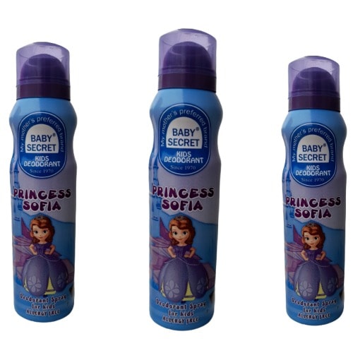 Princess Sofia Kid's Deodorant- 3 Flavours X150ml