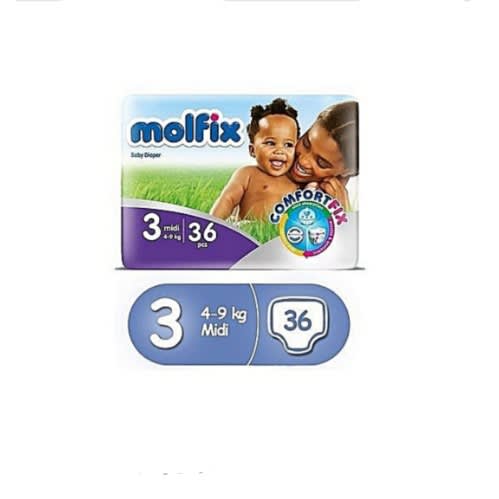 Comfort Fix Diapers - Size 3  - 36count