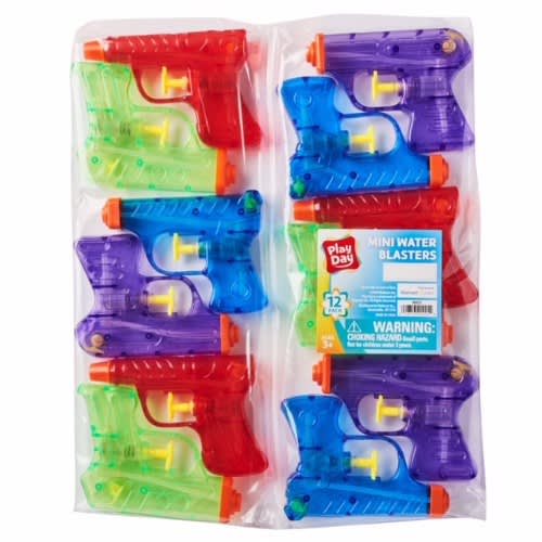 Mini Water Gun Blaster - Pack Of 12