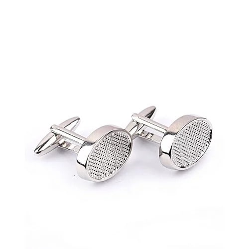 Men's Silver Cufflinks