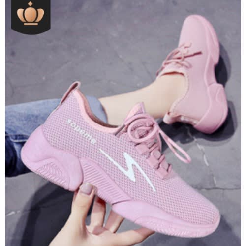 Women's Sneakers - Pink
