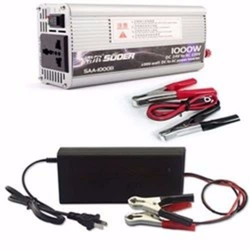 Suoer 1000watts Inverter With Charger 10a Digital Display