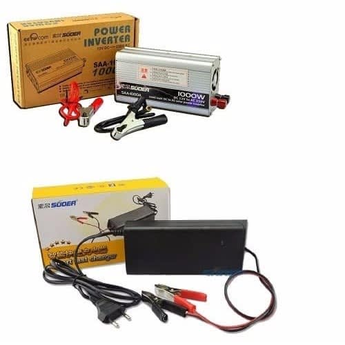 Suoer 1000watts Inverter With Smart Charger