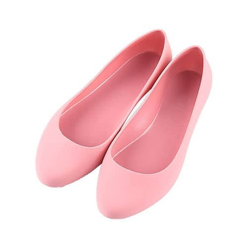 Women Rubber Pointed Shoe