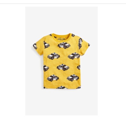 Simple Tee Top - Yellow