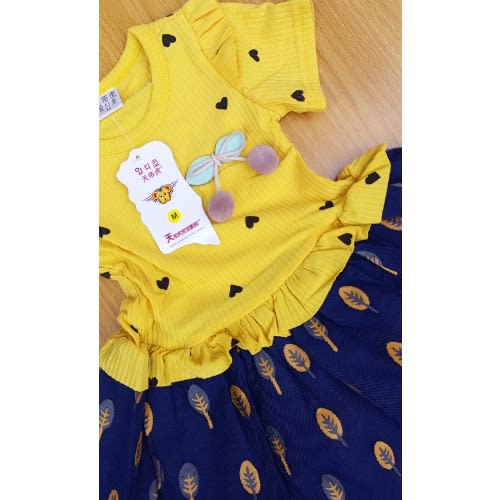 Short Sleeve Tutu Dress