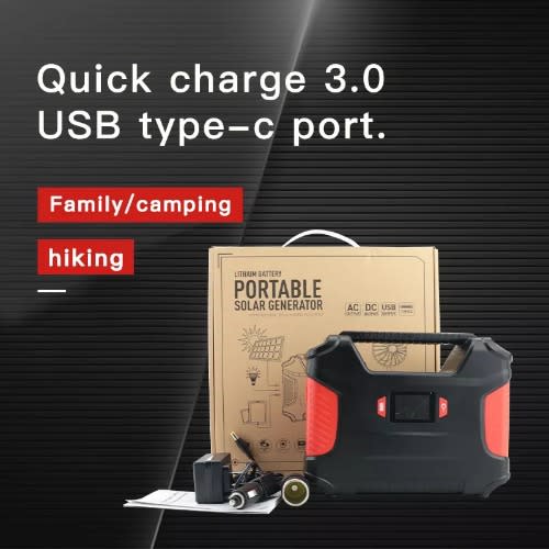 Solar Power Generator 42000mah - 155W
