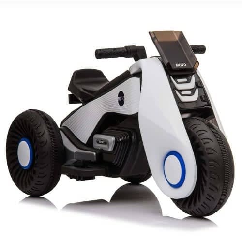 Tricycle Power Bike Toys - Black & White
