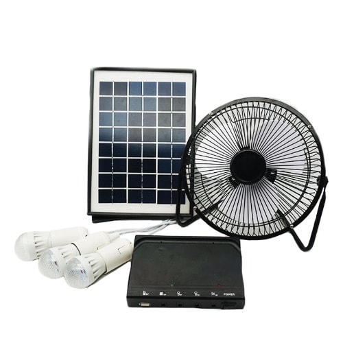12v Portable Lead-Acid Battery - Mini Solar Panel System
