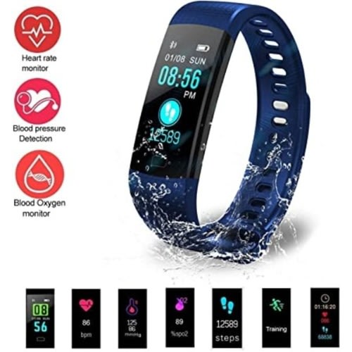 Smart Fitness Watch - Blue