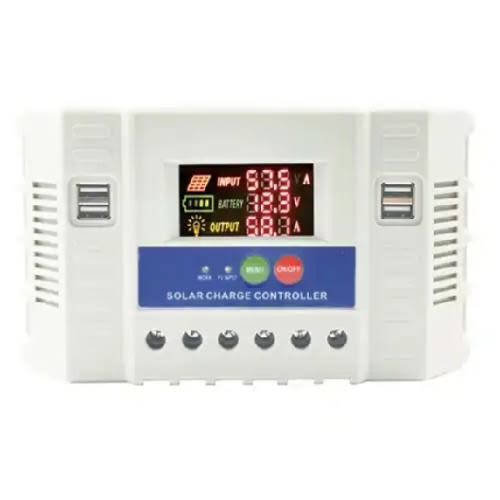 4 USB Pwm Solar Charge Controller -  60a 12v/24v