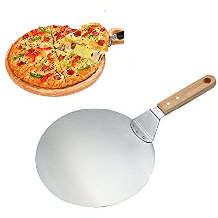 Pizza Shovel Baking Tool For Pizza, Cakes, Pies, Breads And Pastries(10 X 10 In)