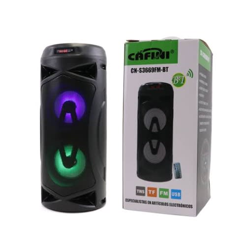Cafini Wireless Bluetooth Speaker With Led Party Lights