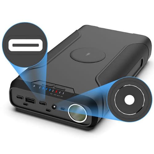 60000mah Portable  Power Bank - Solar Generator Inverter For Laptops Tv & Drone