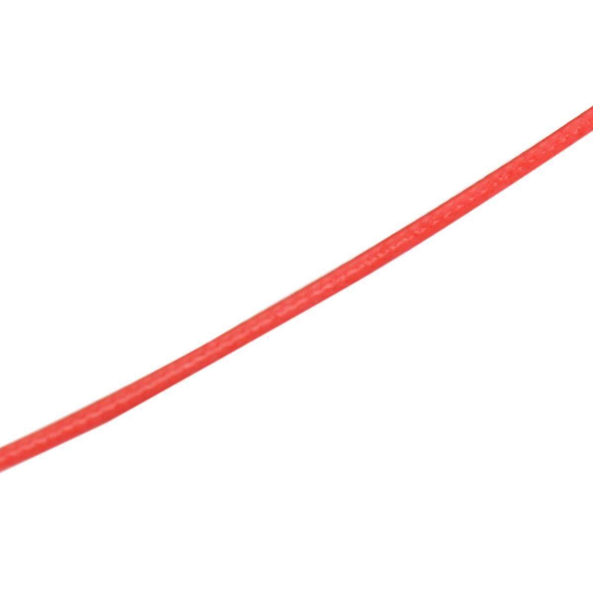200M/656 Feet BG66 UM 0.65mm 22 Ga Reel Badminton Racquet String Coil Badminton Red Red (red)