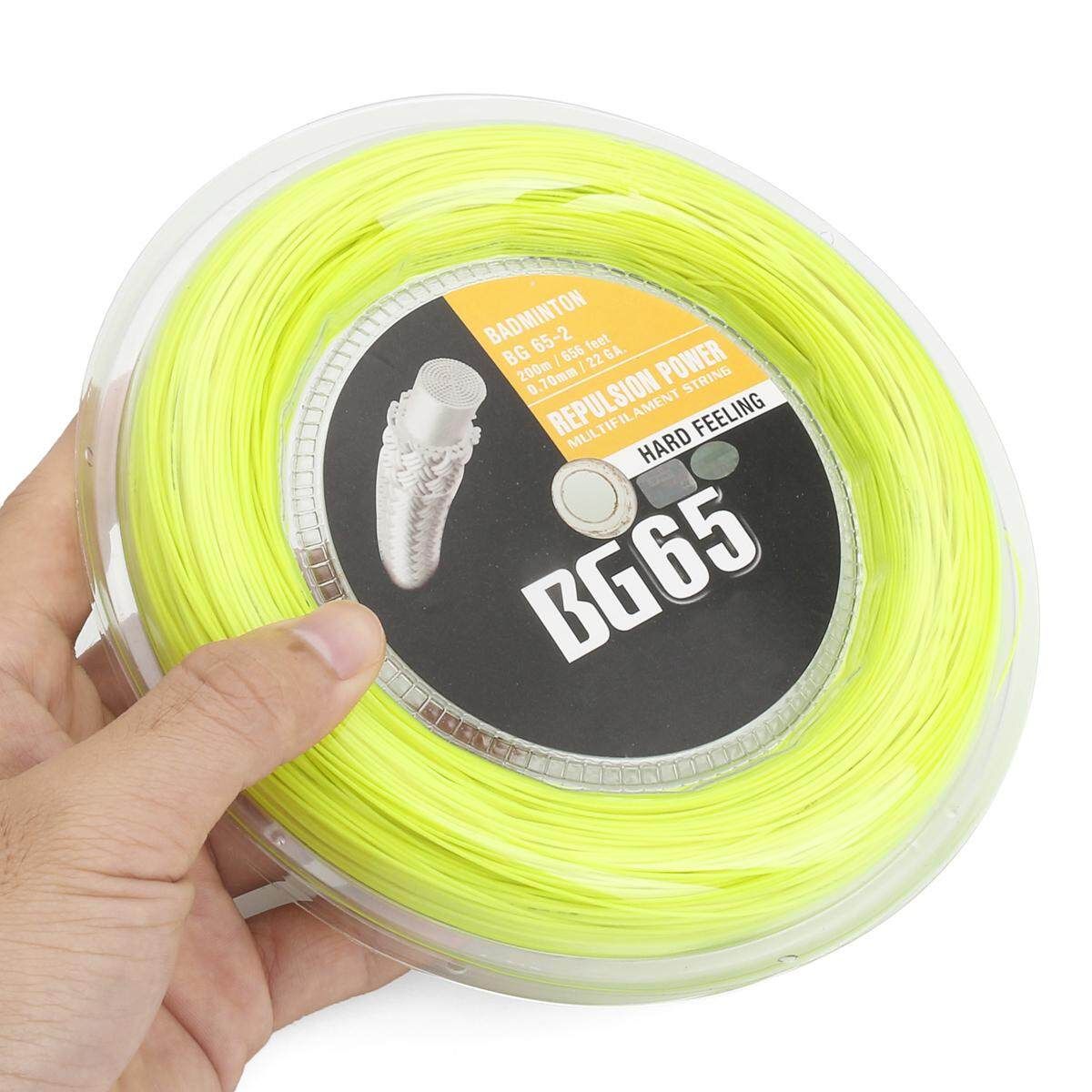 200M/656 Feet BG-65 0.7mm 22Ga High Polymer Reel Badminton Racquet String Coil