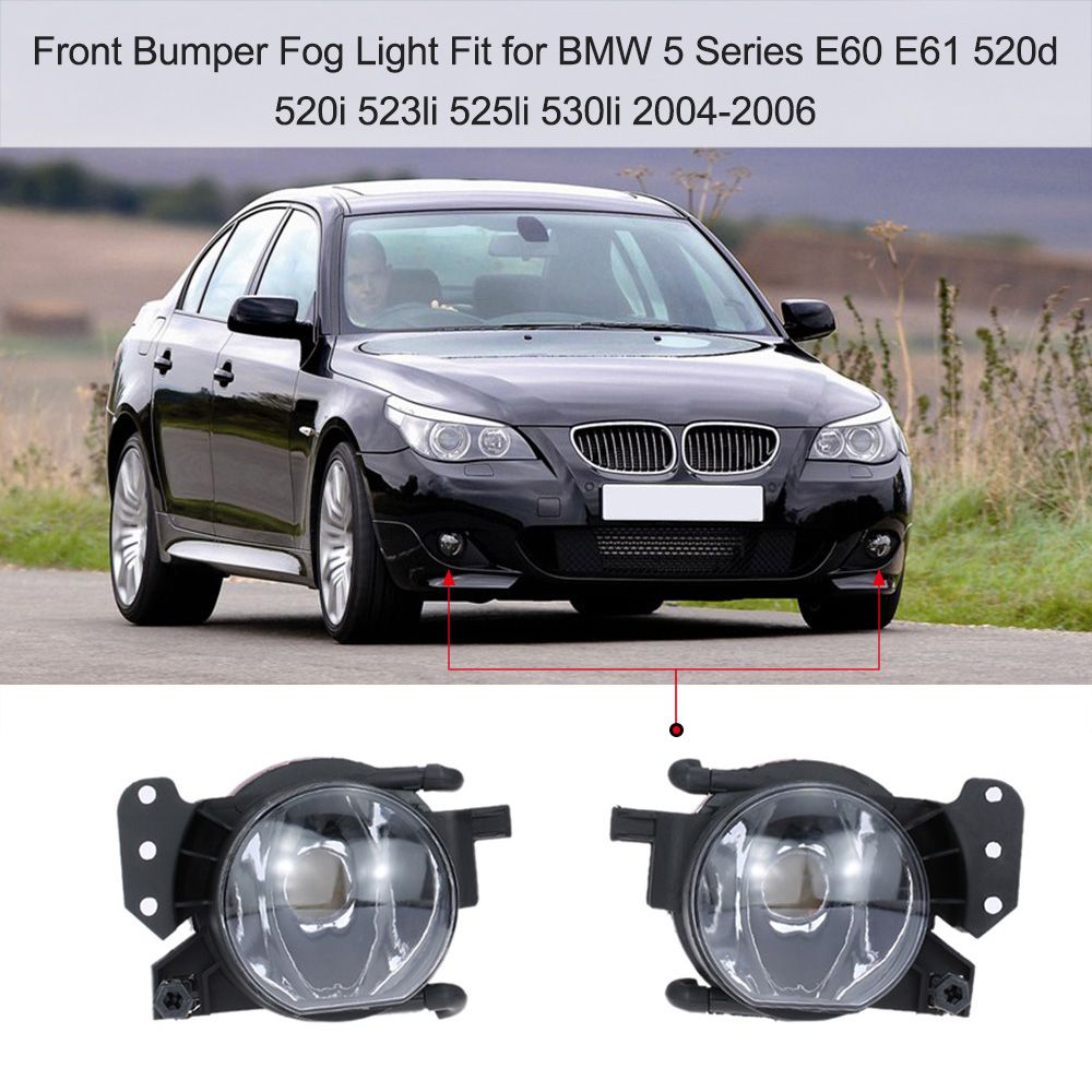 Front Bumper Fog Light Replacement Part Replacement For  BMW