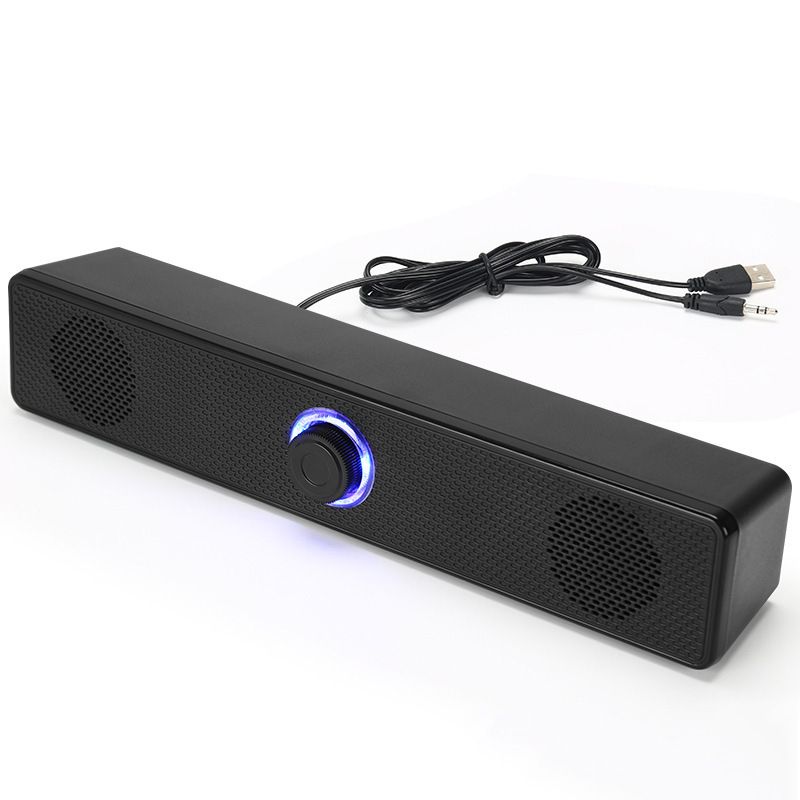 4D Surround Soundbar Bluetooth 5.0 Computer Speakers Wired
