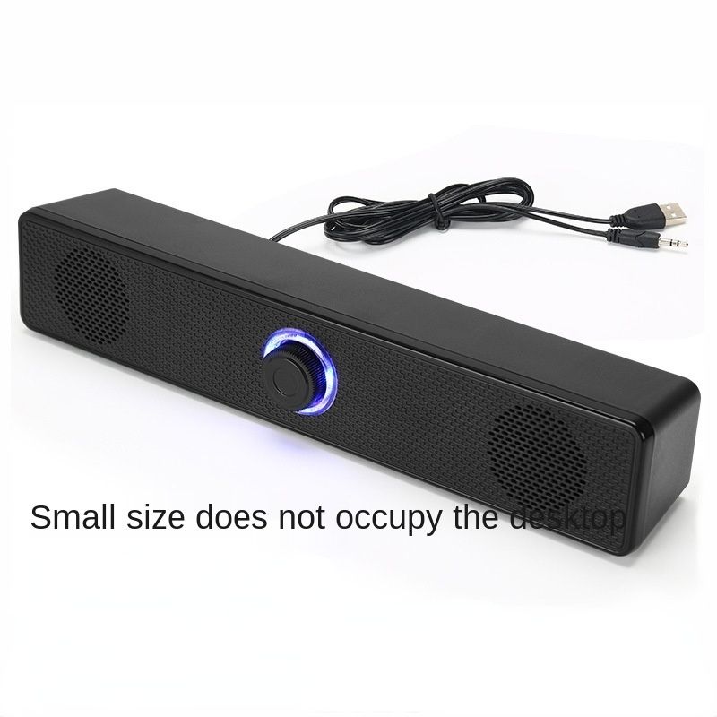4D Surround Soundbar Bluetooth 5.0 Computer Speakers Wired