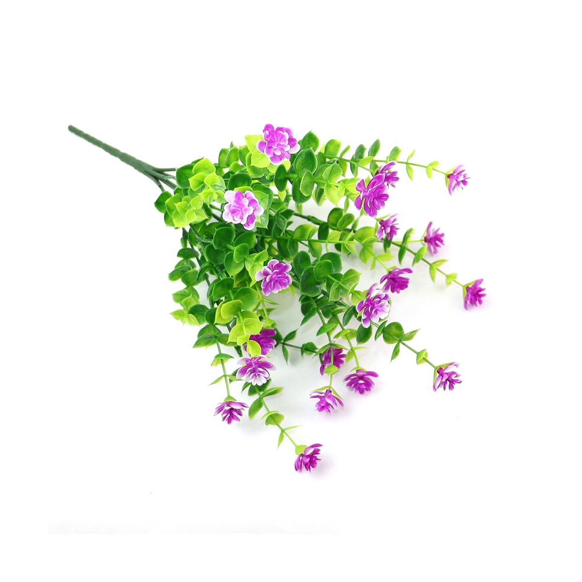 20 Bundles Artificial FlowersPlants Greenery Shrubs for Indoor Outdoors Home Garden Patio Hanging Planter