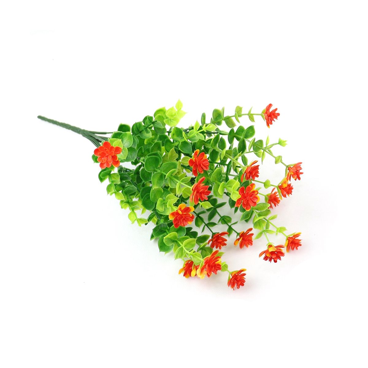 20 Bundles Artificial FlowersPlants Greenery Shrubs for Indoor Outdoors Home Garden Patio Hanging Planter