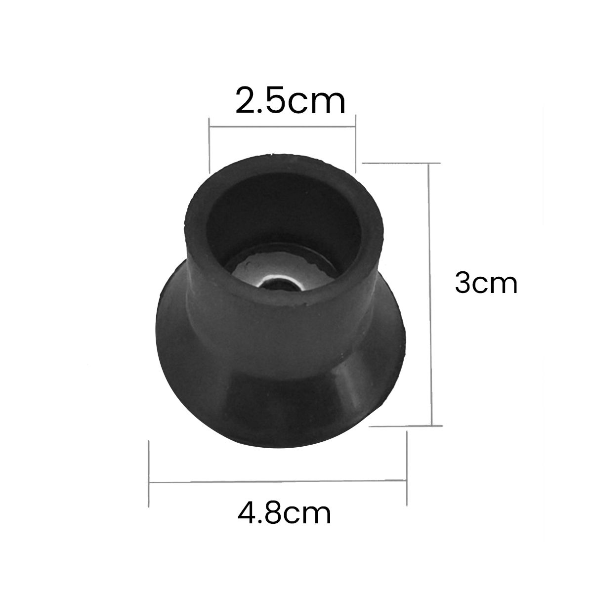 10Pcs Rubber Trampoline Non-Slip Feet Mat Cover Size L