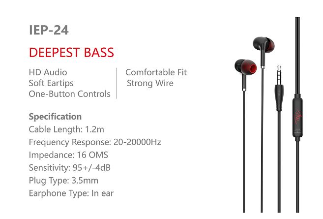 Deepest Bass In-Ear Wired Earphone