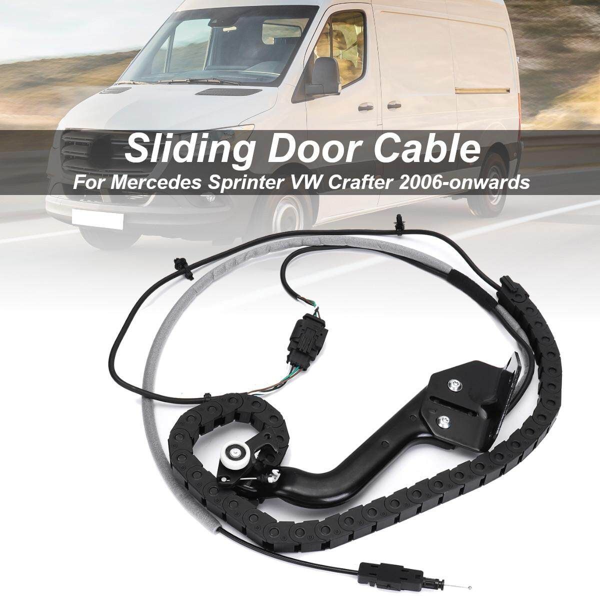 Sliding Door Cable Lower Bottom Roller Track Left N/S For Mercedes Sprinter VW Crafter 2006-onwards