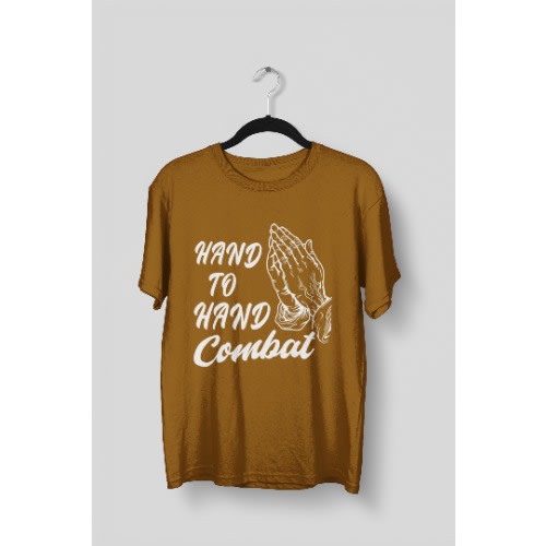 Hand 2 Hand Combat Christian T-shirt - Brown