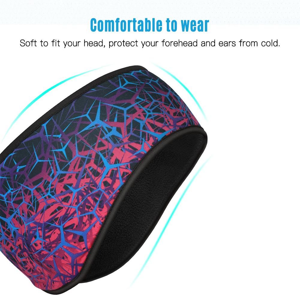 Sports Headband Winter Protection Headband Keep Ear Warm Headband High Elastic Headband Hair Band Fleece Liner Headband