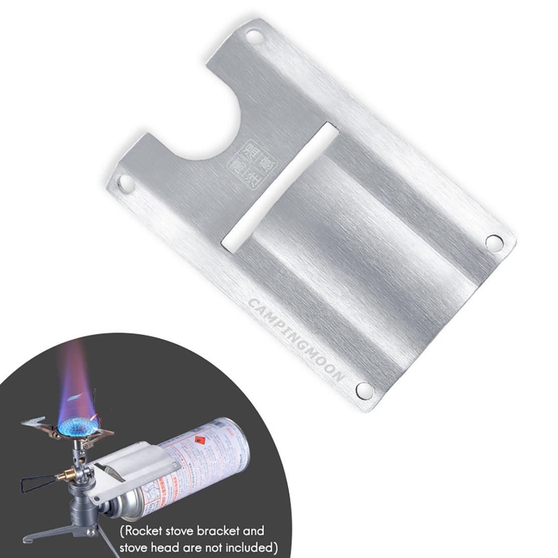 CAMPINGMOON Outdoor Camping Gas Stove Burner Heat Shield