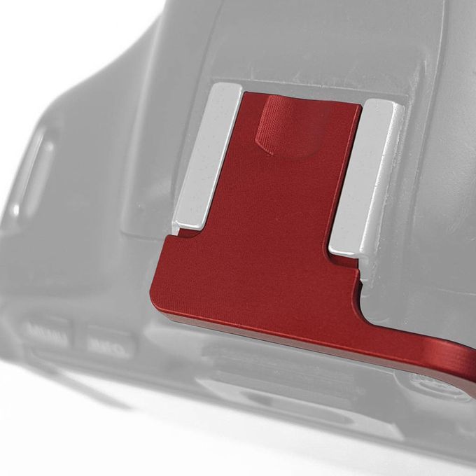 Standard Hot Shoe Holder Lightweight And Convenient  For Fuji Red