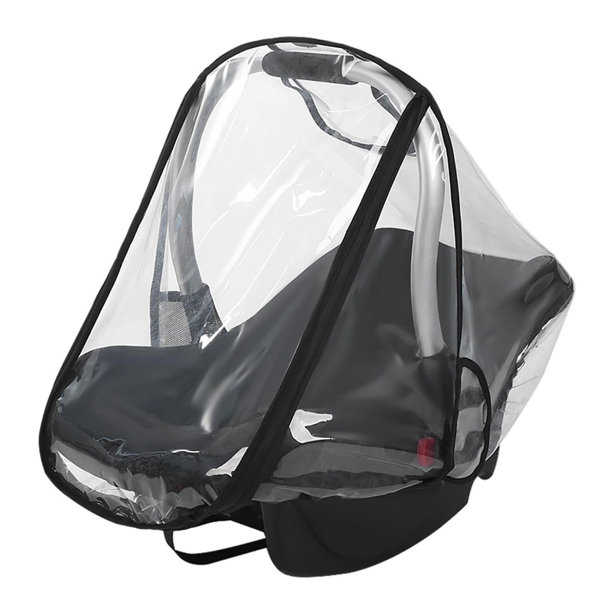 EVA Baby Car Seat Rain Cover Quick Access Zipper Dust Germs Protector