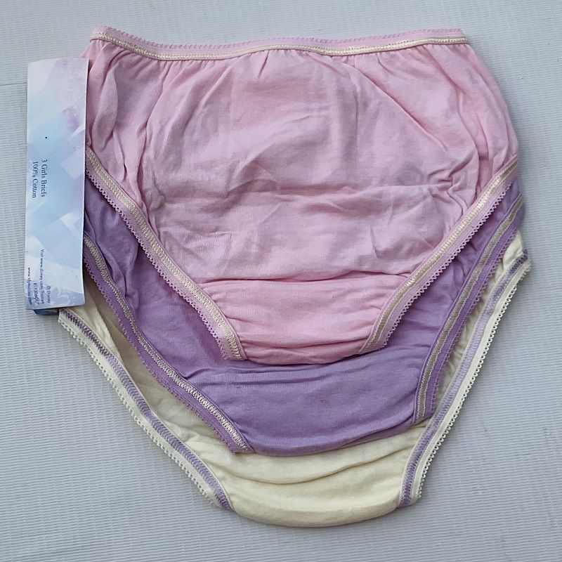 Set Of 3 Elsa Girls Briefs