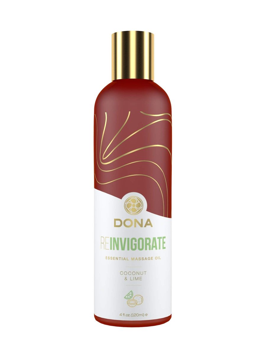 Dona Massage Oil Reinvigorate Coconut And Lime