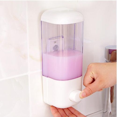 Suction Wall-mounted Mini Soap Emulsion Liq Soap Dispenser Kitchen Bathroom Wash Hands Body Hanging Wall Holders