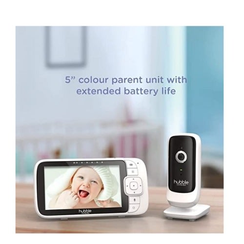 Hubble 5" Smart Baby Monitor - Nursery Pal Link Premium