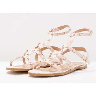 Hive Pear Sandals - Nude