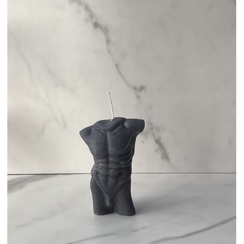 3D Male Nude Body Sculpting Torso Statue Scented Candles