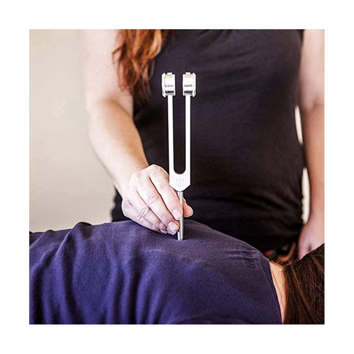 128 Hz Tuning Fork Weighted Bio-Acoustic Tuning Fork for The