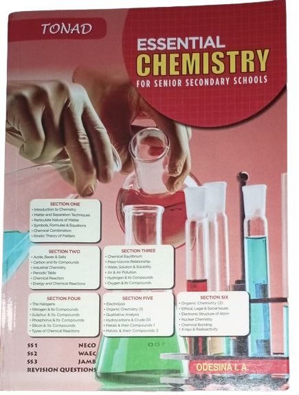 Latest Essential Chemistry For Senior Secondary School
