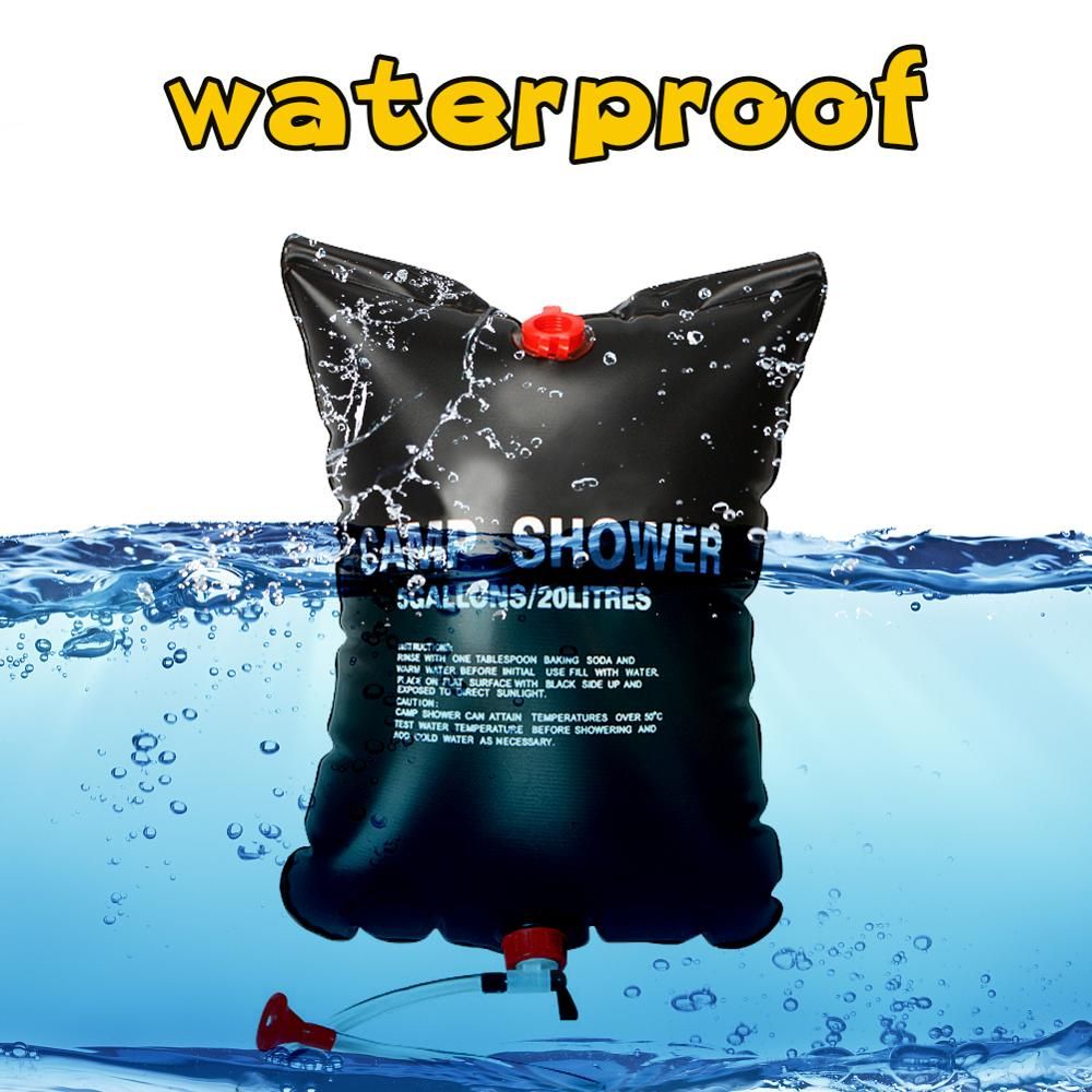 20l Solar Heated Water Bag Heated Bathing Outdoor