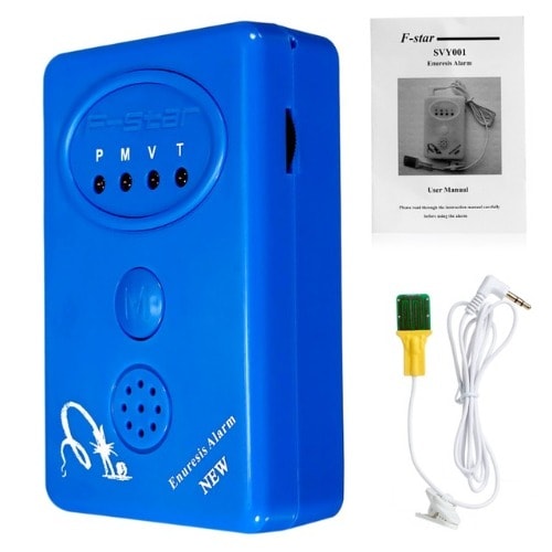 Bedwetting Alarm With Nocturnal Enuresis And Wet Diaper Detector - Adult Can Use