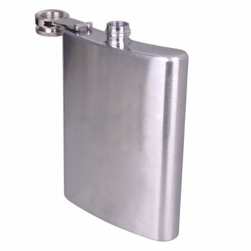 Stainless Steel Pocket Whisky Liquor Hip Flask