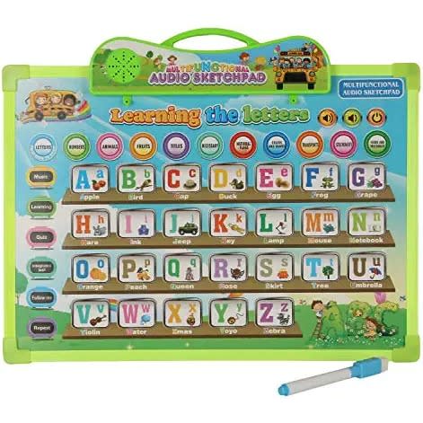 Multifunctional Audio Sketchpad Learning Tablet For Kids