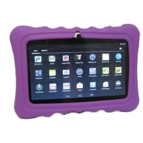 Atouch  Kids Educational Tablet - Android - 6.1 - Wifi - Dual Camera + Bumper Pouch