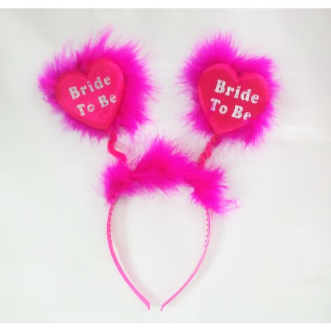 Bride To Be Alice Band - Pink